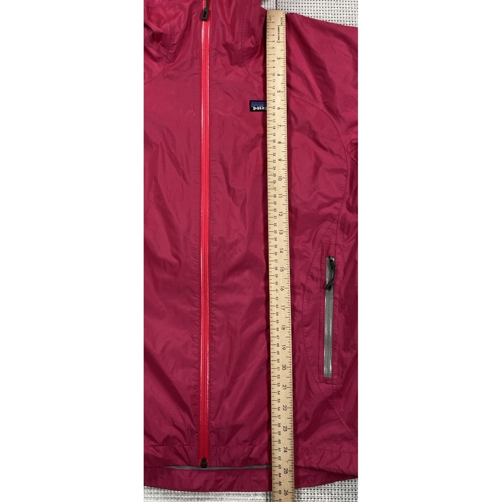 Patagonia Rain Shadow Jacket Hooded Full Zip Pink Women's XS - Picture 4 of 8